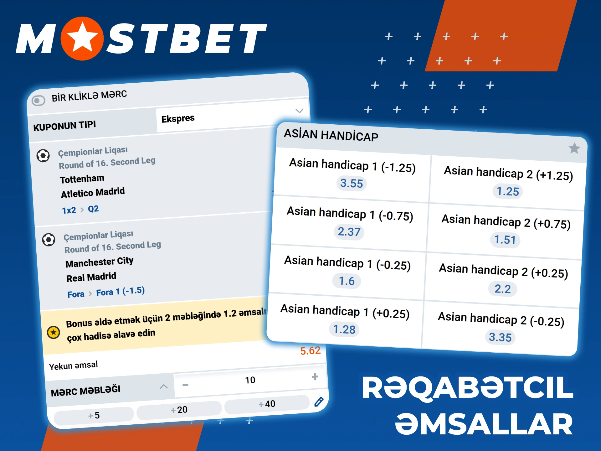 Mostbet rəqabətli əmsallarından daha böyük uduşlar əldə edin.