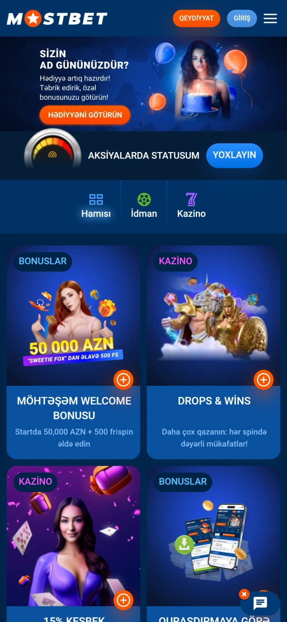 Mostbet bonus səhifəsində bir çox mövcud bonuslara baxın.