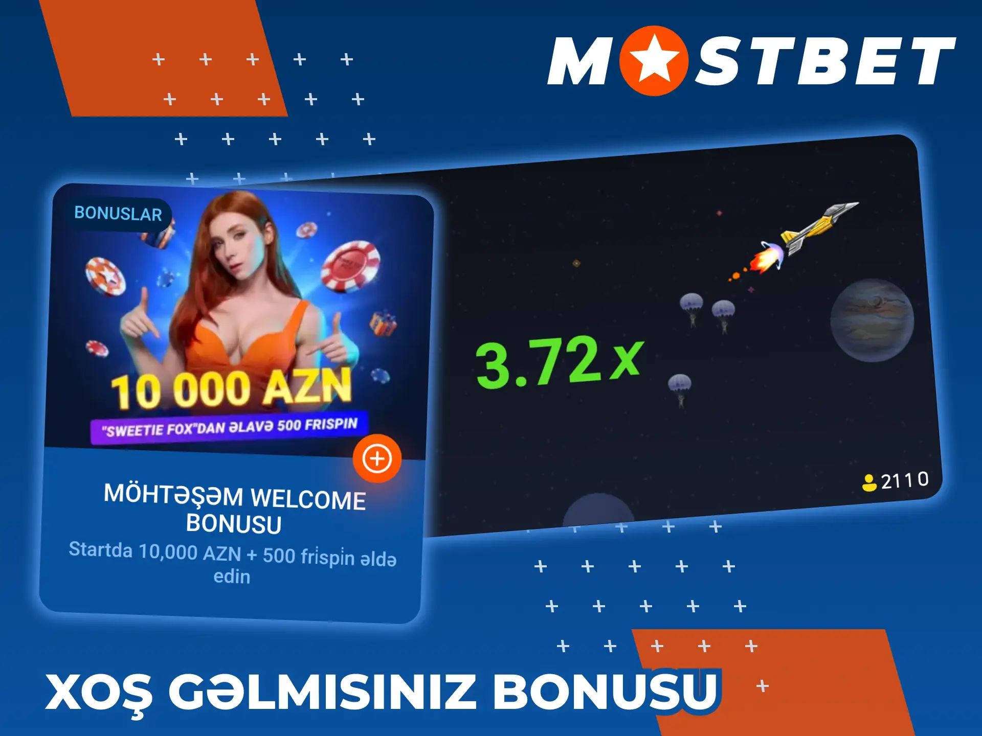 JetX uduşlarını artırmaq üçün Mostbet xoş gəldin bonusundan istifadə edin.