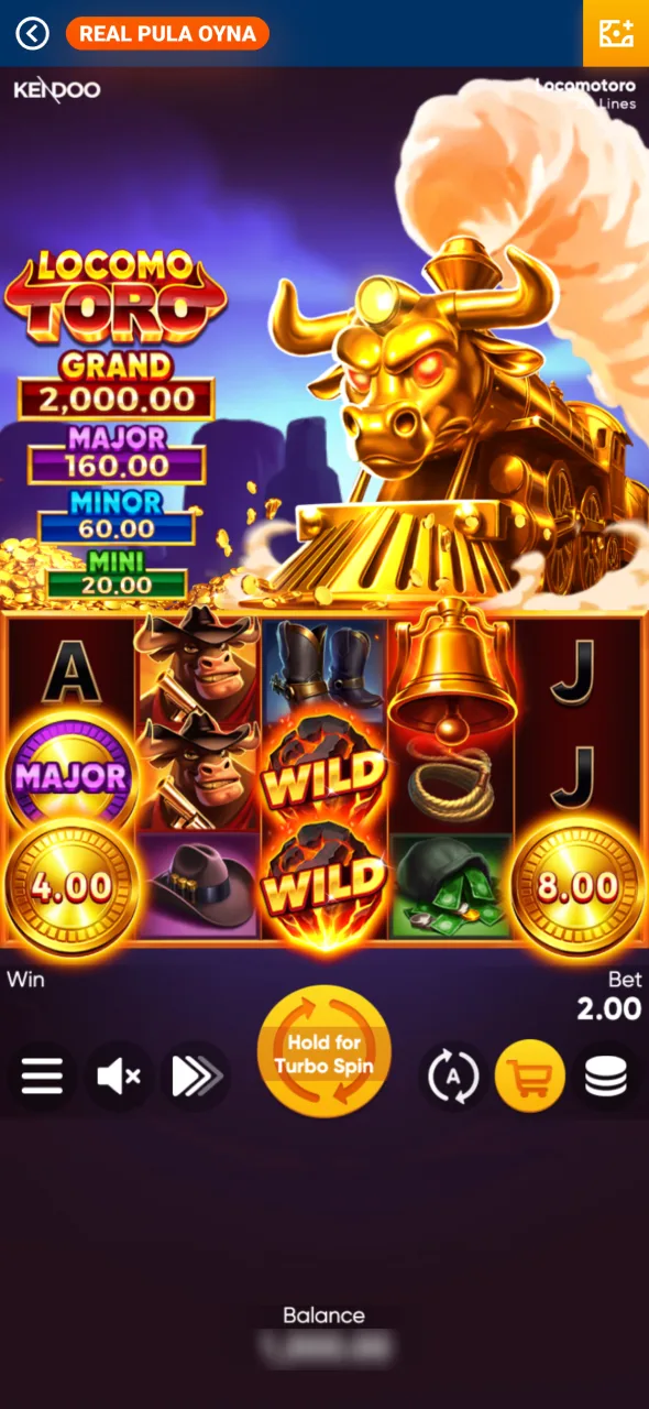 Mostbet-də Locomoto oyununu açın və oynamağa başlayın.