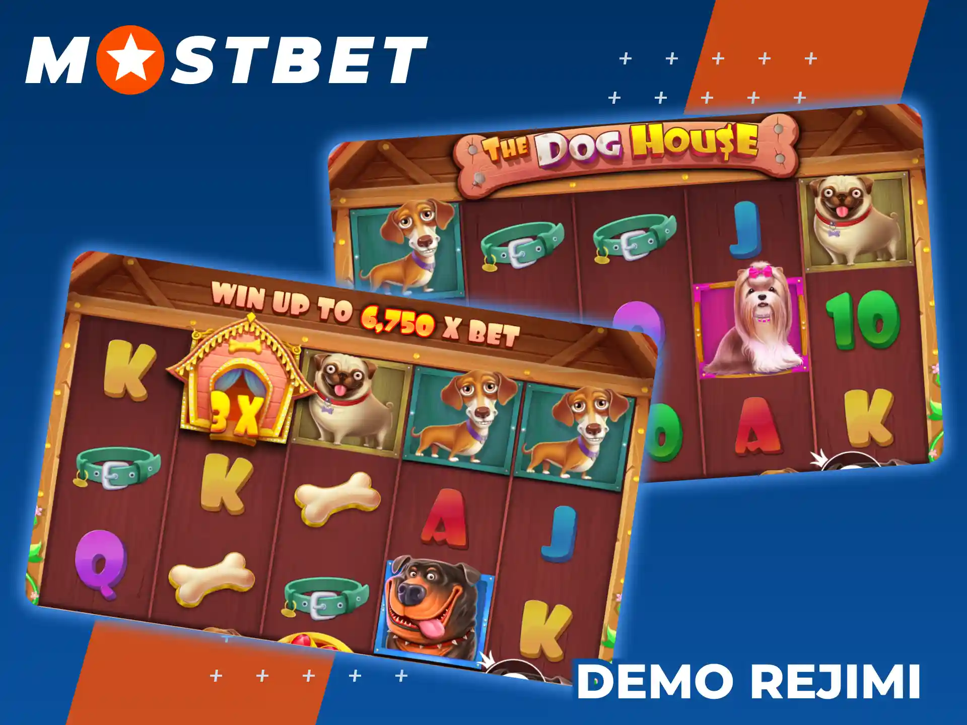 Büdcənizə qənaət etmək üçün Mostbet The Dog House demosunu oynayın.